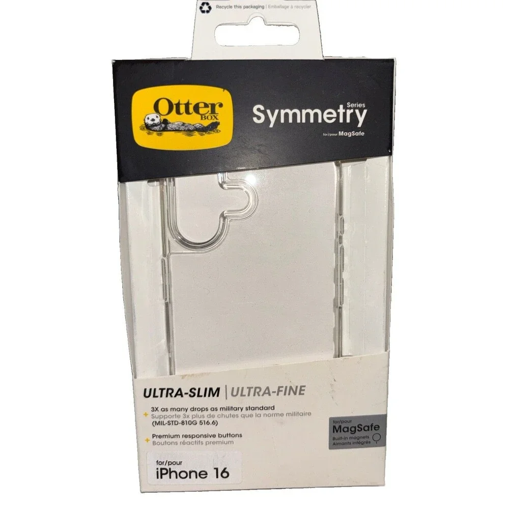 OtterBox Symmetry Series Clear Case for iPhone 16